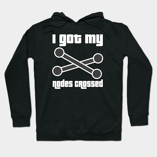 I got my nodes crossed. Hoodie by WolfGang mmxx